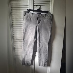 Banana Republic Soft Gray Khakis